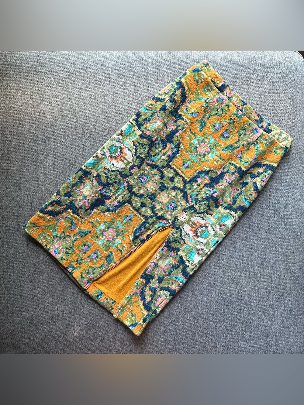 Anthropologie Maeve Multicolored Boho Pencil Skirt Size Small - Picture 2 of 4